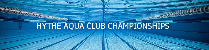 HYTHE AQUA CLUB CHAMPIONSHIPS