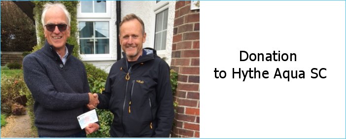 Donation to Hythe Aqua SC