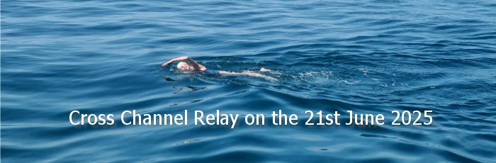 Cross Channel Relay on the 21st June 2025